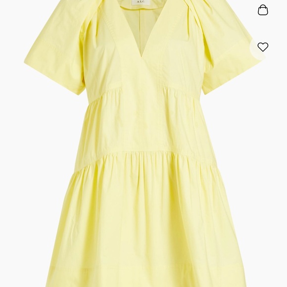 A.L.C. Camila Tiered Cotton Dress